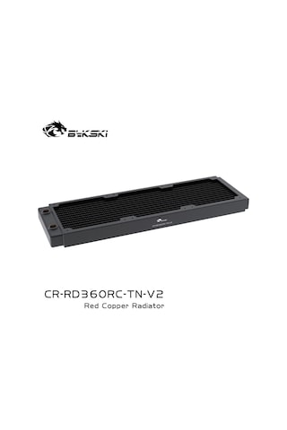 Bykski 360mm Bakır Sıvı Soğutma Radyatörü Cr-rd360rc-tn-v2 Triple 120mm Fan Uyumlu