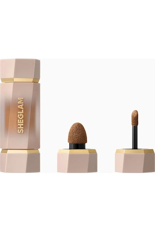 Sheglam Precision Sculpt Sıvı Kontur Duo Hassas Uygulama İçin Çift Uçlu Aplikatör İle Makyaj Makyaj Setleri Warm Honey