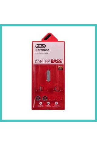 Ny Joy Karler Bass Kr-204 Kablolu Kulaklık - Kırmızı Nyjoybz "kablolu Kulaklık"