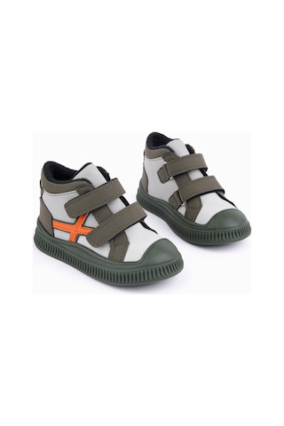 Muggo Nemo Çift Cırtlı Unısex Çocuk Bot Haki