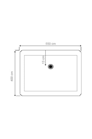 Newarc Lavabo Tezgah Altı Dikdörtgen 40 x 50 CM
