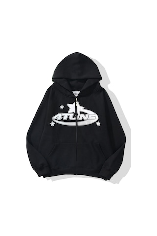 Carpe 4 Tune Oversize Hırka-Siyah