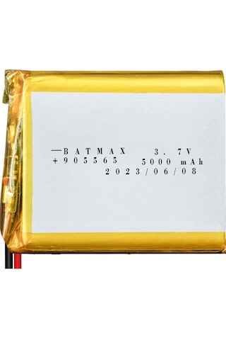 Powermaster 905565 3.7v 5000mah Lityum Polimer Pil