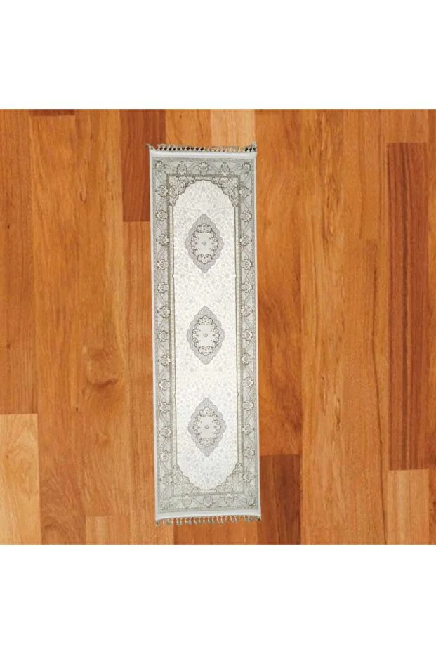 Mevlana Bazaar Saray Desenli 100 X 300 Yün Yolluk Çok Renkli