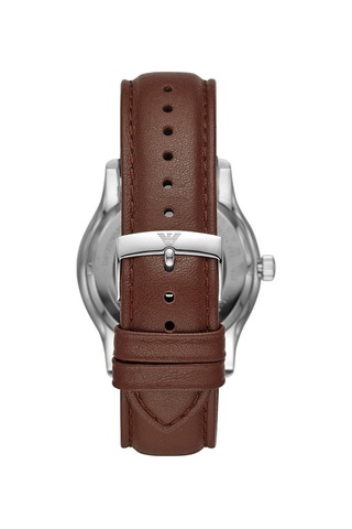 Emporio Armani AR60017 43 mm Deri Kordon Otomatik Erkek Kol Saati