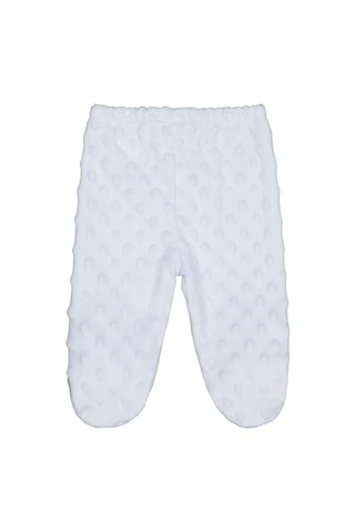 Albimini Minidamla Topçikli 1-6 Ay Tek Alt Bebe - Mavi