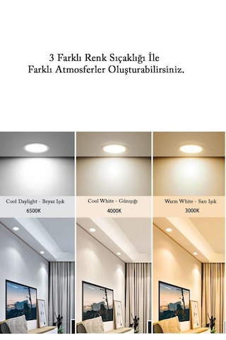 3 Renk Yanabilen 3000 K-4000k-6500k Çubuk Led Avize Armatür Ikili 50 Cm Çubuk Uzunluğu 70 Cm Toplam Uzunluk Siyah