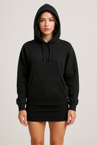 Hmo Store Unisex Dark Hoodie Sırtı Baskılı Özel Model Siyah