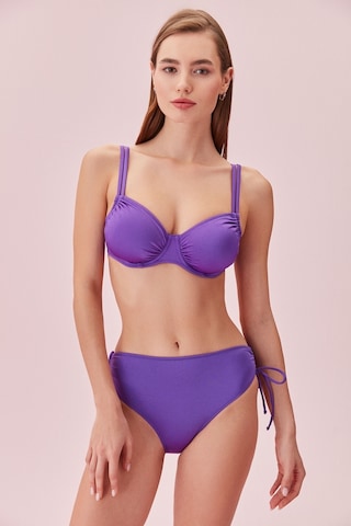 Suwen Yanı Büzgülü Bikini Alt Sb24820099