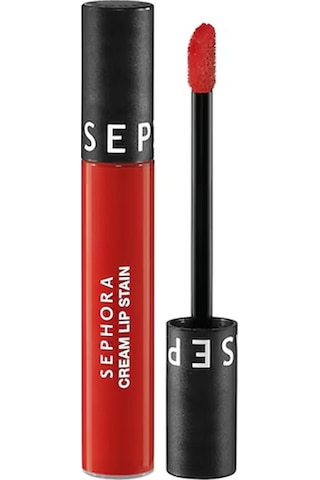 Sephora Cream Lip Stain Bulaşmayan Kadife Bitişli Ruj - Mat Likit Ruj - 78 Chili Pepper 5 Ml 0