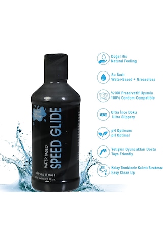 Speed Man Speed Glide Kayganlaştırıcı Lubricant Sade 250 ML