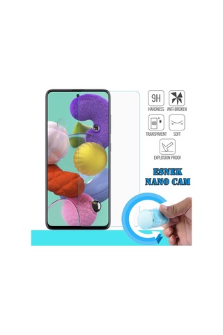 Samsung Uyumlu Galaxy A51 Zore Nano Micro Temperli Ekran Koruyucu (539559276)