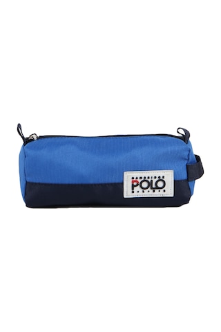 Cambridge Polo Club Tomboy Unisex Tek Bölmeli Kalemlik Mavi