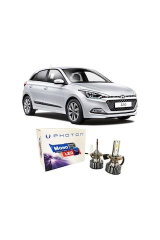 Hyundai İ20 Led Xenon Sis Far Ampulü H8 Mono Yeni Seri Beyaz 2014+