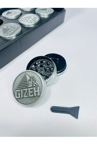 Gizeh Full metal 3parça Tutun Parçalıyıcı- Orjinal Ürün//40mm