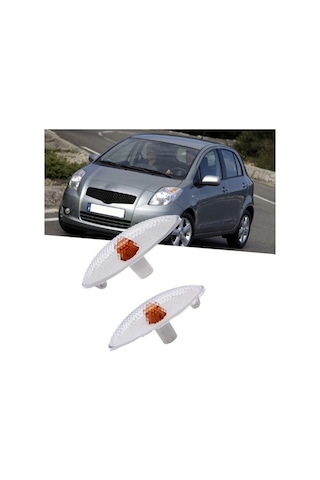 Novahub Yaris Yan Toyota Sinyal Sinyal Lambası Lambası Konut Kapağı Işığı Için Gösterge Araba 81740-0d011 81730-0d011 1999-2006 Fh