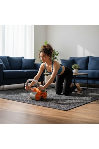 Büro Ev Ofis Spor Bakımı İçin Dijital Sayaçlı Çek Bırak Mekik Fitness Aparatı