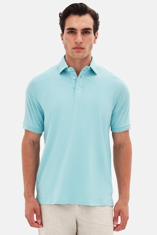 Twn Slim Fit Aqua Pike Dokulu T-shirt 4ec146011784m Aqua