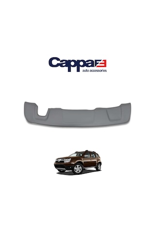 Cappafe Dacia Duster Arka Koruma Difüzör Mat Gri 2010-2017 N11.20038