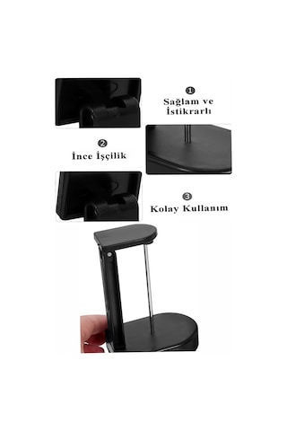 Not Kağıdı Tutacağı Siyah Mavi Kırmızı 3 Adet Piknot Paslanmaz İğneli Slip Pos Kağıdı Kasa Fişi Tutucu Sivri Uçlu Çivi Siyah