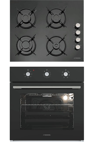 Termikel BO O6435C B - BH P6144C B Ankastre Set Siyah