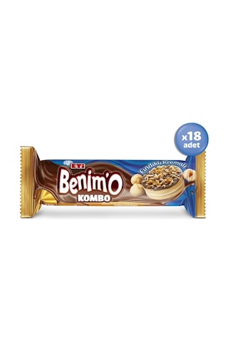 Benim'o Kombo Fındıklı Kremalı Bisküvi 84 G X 18 Adet
