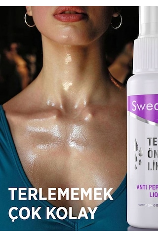 Sweatset Ter Önleyici Unisex Likit Sprey Deodorant 60 ML