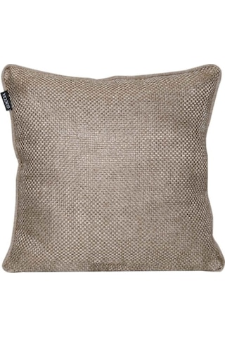 4'lü Hasır Dokulu Fitilli Çift Taraflı Kırlent Kılıfı Krem-2072 - Krem