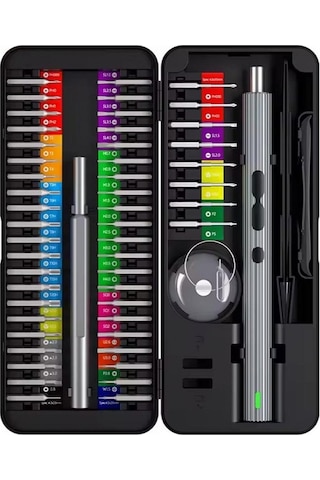 Uf-tools Ks-882058 Hassas 58 Parça Bits Uçlu Şarjlı Tornavida Seti