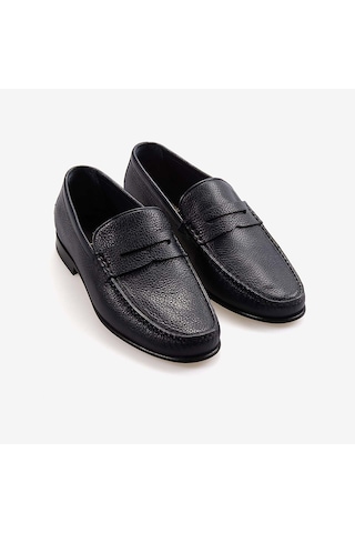 Kemal Tanca Gold Hakiki Deri Erkek Loafer Ayakkabı 21509 Lacivert