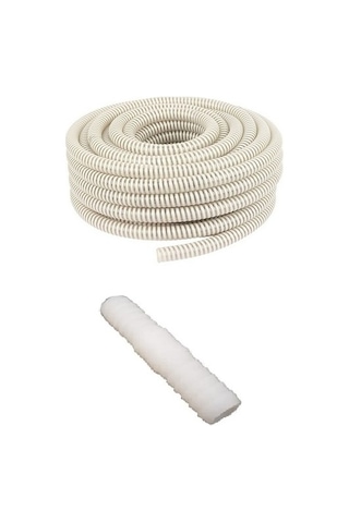 Güngör Klima Su Tahliye Hortumu 5 Metre Drenaj Hortumu + Ek Parça Nipel