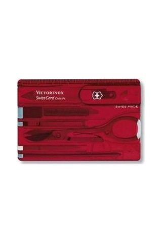 Victorinox Vt 0.7100.t İsviçre Swisscard Classic Ruby Gümüş