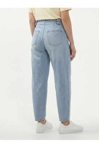Relaxed Mom Relaxed Fit Kadın Pantolon Denim