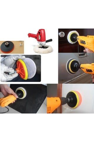 Depolife Pasta Cila Polisaj Uygulamak Için 115 Cırt Taban Peluş B