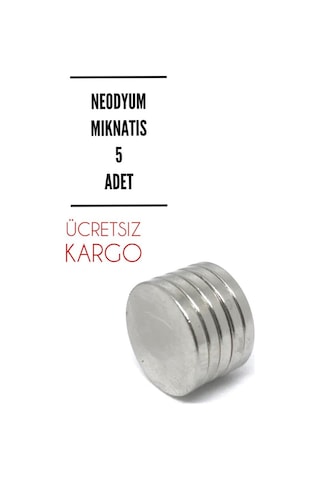 Far Temizleyici Neodyum Mıknatıs 5 Li Ultra Güçlü