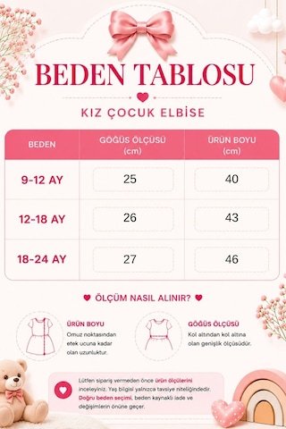 Cantoy Kız Bebek 3d Gül Aplikeli Kabarık Tüllü Tütülü Payetli Elbise,doğum Günü,parti,özel Gün Elbisesi Pembe