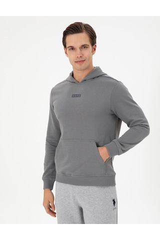 U.s. Polo Assn. Erkek Gri Sweatshirt 50293359-vr024 Gri