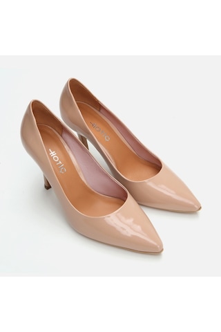 Hotiç Hakiki Deri Naturel Kadın Stiletto 01ayh283160a330 Ten Rengi