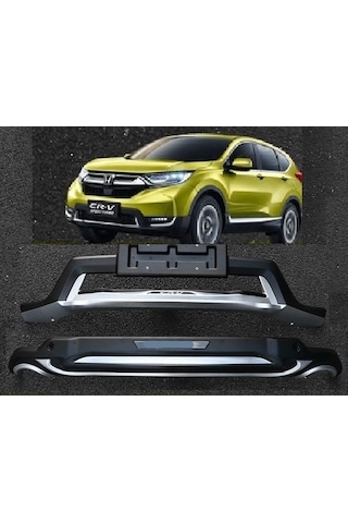 Honda Crv 2018- Ön Arka Tampon Koruyucu