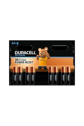 Duracell Optimum Powerboost Aa Kalem Pil 8'li