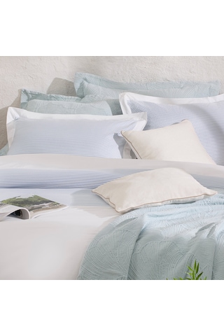 Aletta %100 Pamuk King Size Nevresim Seti 230x220 Cm Beyaz