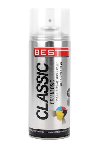 Best Classic Sprey Boya 400 ML Mat Siyah Tekli