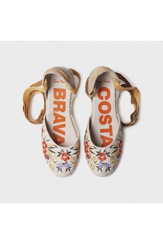 Toni Pons Castell Dalia Kadın Dolgu Topuk Multi Espadril 1tonw2025024 Multi Çok Renkli