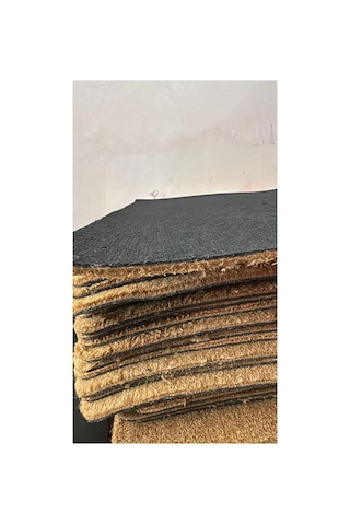 Kaymaz Tabanlı Velür Coco Kapı Paspası 45x75 Cm Kalın 018 Diğer