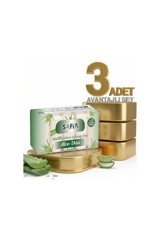 Safia Aloe Vera Güzellik Sabunu 3x275 Gr