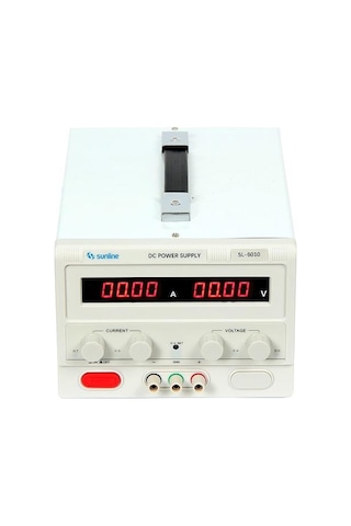 Sunline SL-6010S 60V 10A Tek Çıkışlı Dc Dijital Ayarlı Güç Kaynağı