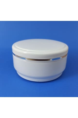 100 ML Boş Kozmetik-Krem-Pomat Kutusu Lüx Plastik Krem Kavanozu 1-100 Adet