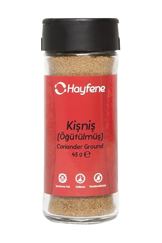 Hayfene Öğütülmüş Kişniş Cam 50 G