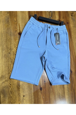 Demente Erkek Kayra Kumaş Beli Lastikli Şort Jogger 001