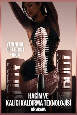 Lash Sensational Body Kahverengi Maskara - Hacimli Ve Gün Boyu Kalkık Görünen Kirpikler 3600531724863-11401
